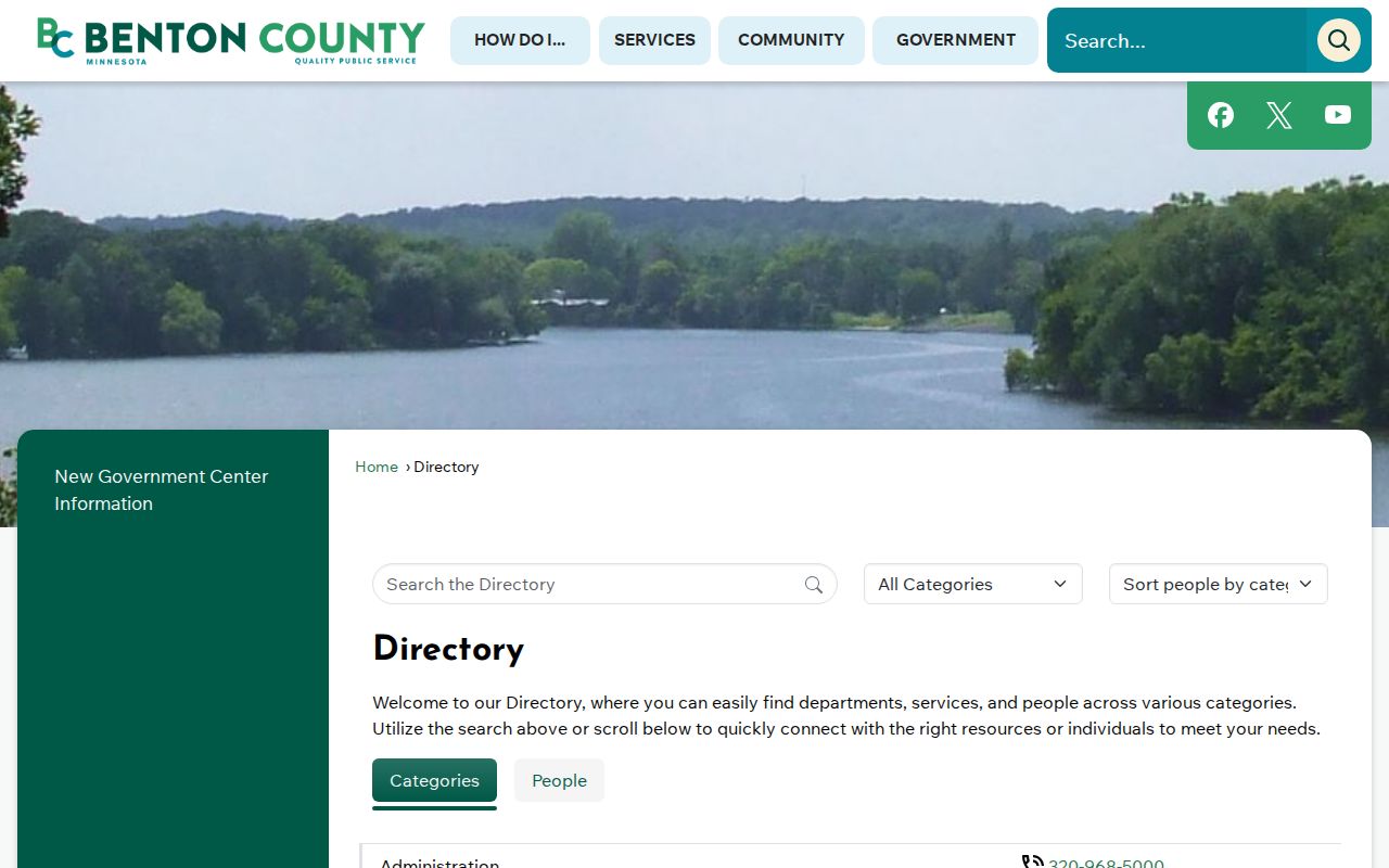 Benton County court docket directory source